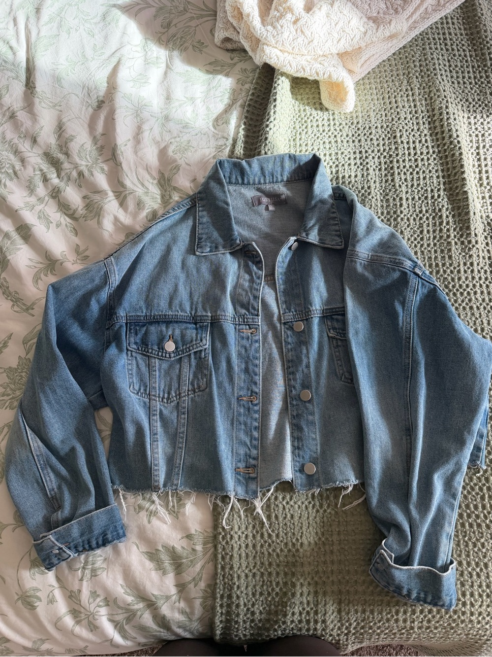 JUSTUSA Light Blue Denim Jacket